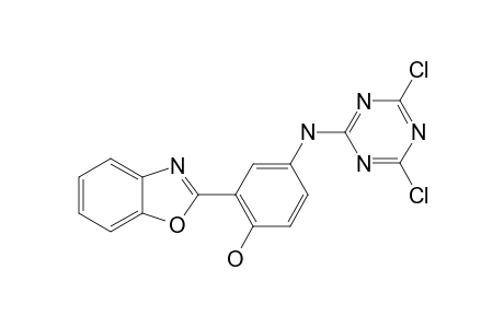 2-[5'-(N-4,6-DICHLORO-1,3,5-TRIAZIN-2-YL)-2'-HYDROXYPHENYL]-BENZOXAZOLE