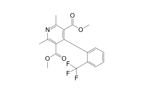 Dimethyl 2,6-dimethyl-4-[2'-(trifluoromethyl)phenyl]pyridine-3,5-dicarboxylate