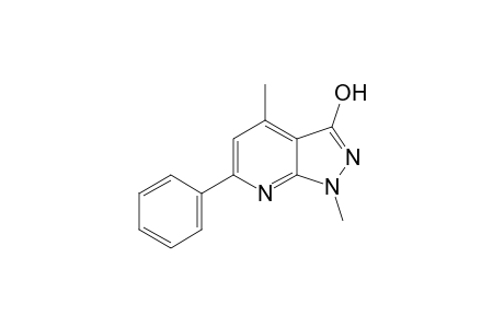 1,4-dimethyl-6-phenyl-1H-pyrazolo[3,4-b]pyridin-3-ol