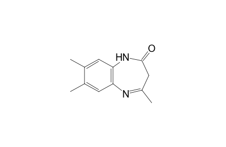1,3-dihydro-4,7,8-trimethyl-2H-1,5-benzodiazepin-2-one