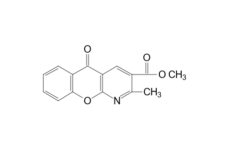 2-METHYL-5-OXO-5H-[1]BENZOPYRANO[2,3-b]PYRIDINE-3-CARBOXYLIC ACID, METHYL ESTER