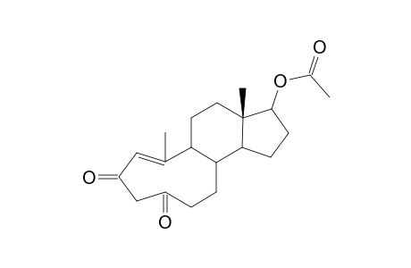 19-Methyl-4-nor-5.alpha.-5,10-secoandrostan-2,5-dione