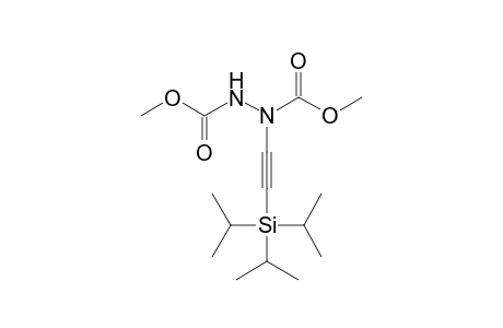 Dimethyl 1-[(triisopropylsilyl)ethynyl]-hydrazine-1,2-dicarboxylate