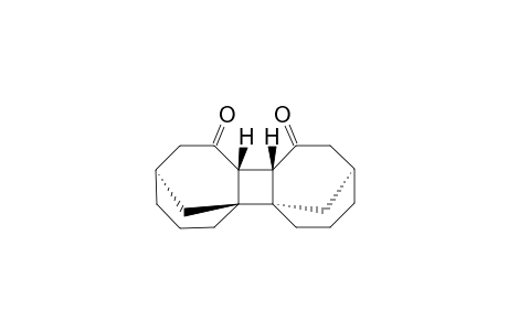 (3.alpha.,6a.alpha.,6b.alpha.,10.alpha.,12a.beta.,12b.beta.)-Decahydro-3,6a:6b,10-dimethanocyclobuta[1,2:3,4]dicyclooctene-1,12(2H,7H)-dione