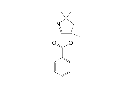 3-Benzoyloxy-3,5,5-trimethyl-4,5-dihydro-3H-pyrrole