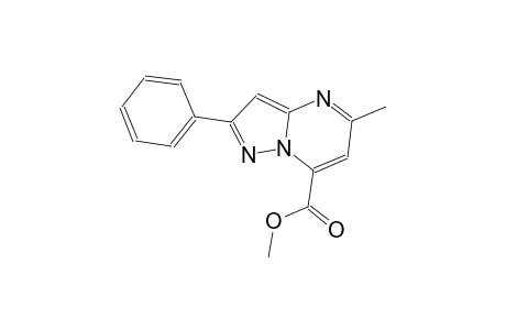 pyrazolo[1,5-a]pyrimidine-7-carboxylic acid, 5-methyl-2-phenyl-, methyl ester