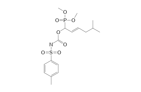 DIMETHYL-[1-(PARA-TOLYLSULFAMYLCARBONYLOXY)-5-METHYL-2-HEXENYL]-PHOSPHONATE