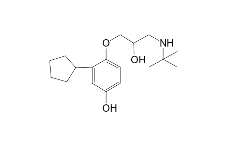 Penbutolol-M (HO-) isomer 3 MS2