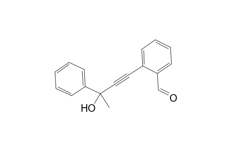 2-(3-hydroxy-3-phenylbut-1-yn-1-yl)benzaldehyde