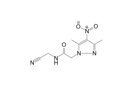 N-(cyanomethyl)-2-(3,5-dimethyl-4-nitro-1H-pyrazol-1-yl)acetamide