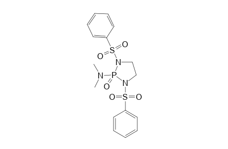 1,3-DIPHENYLSULFONYL-2-OXO-2-DIMETHYLAMINO-1,3,2-DIAZAPHOSPHOLIDINE