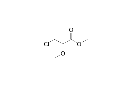 Methyl 3-chloro-2-methoxy-2-methylpropanoate