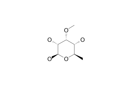 6-DEOXY-3-O-METHYL-BETA-D-ALLOPYRANOSE