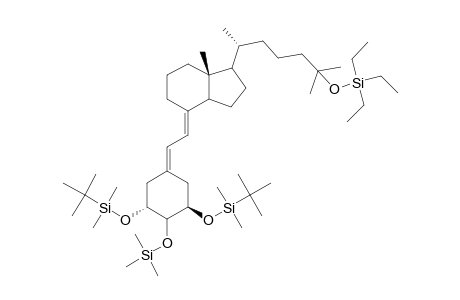 3,5-Bis(tert-butyldimethylsilyloxy)-4-trimethylsilyloxy-25-triethylsiloxy-19-norvitamin D3 dev.