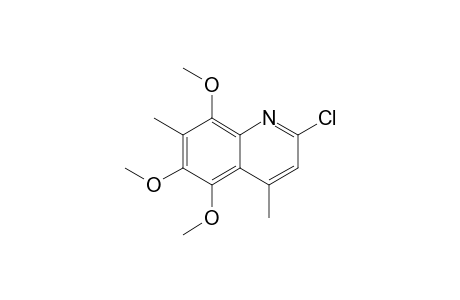 2-Chloro-4,7-dimethyl-5,6,8-trimethoxyquinoline