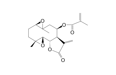 8A-METHACRYLOYLOXYCOSTUNOLIDE-1(10),4(5)-DIEPOXIDE
