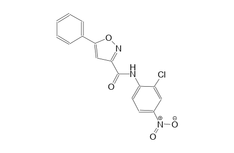 3-isoxazolecarboxamide, N-(2-chloro-4-nitrophenyl)-5-phenyl-