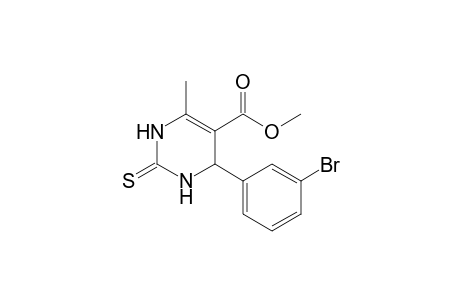 4-(3-bromophenyl)-6-methyl-2-sulfanylidene-3,4-dihydro-1H-pyrimidine-5-carboxylic acid methyl ester