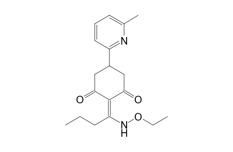 1,3-Cyclohexanedione, 2-[1-(ethoxyamino)butylidene]-5-(6-methyl-2-pyridinyl)-