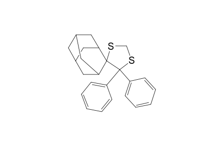 4,4-Diphenylspiro[1,3-dithiolane-5,2'-adamantane]
