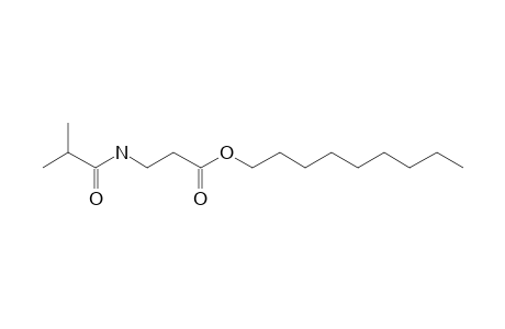 .beta.-Alanine, N-isobutyryl-, nonyl ester