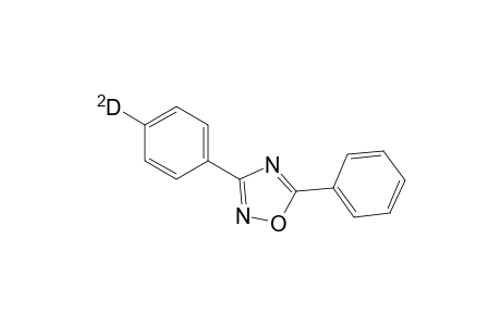 3-Phenyl-5-(4-D1-phenyl)-1,2,4-oxadiazole