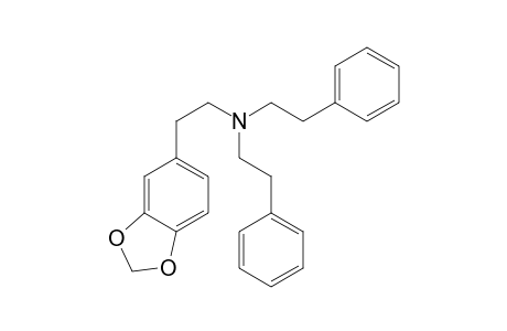 N,N-Bis-phenethyl-3,4-methylenedioxyphenethylamine