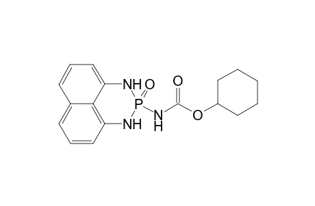 Cyclohexyl (2-oxido-1H-naphtho[1,8-de][1,3,2]diazaphosphinin-2(3H)-yl)carbamate