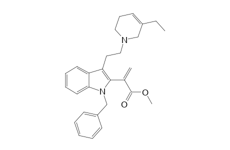 2-{1-Benzyl-3-[2-(5-ethyl-3,6-dihydro-2H-pyridin-1-yl)-ethyl]-1H-indol-2-yl}-acrylic acid methyl ester