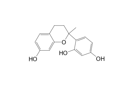 4-(3,4-Dihydro-7-hydroxy-2-methyl-2H-1-benzopyran-2-yl)-1,3-benzenediol