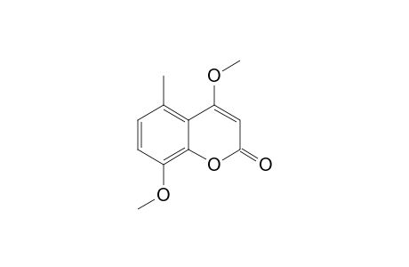 4,8-Dimethoxy-5-methyl-coumarin