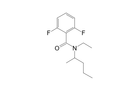 Benzamide, 2,6-difluoro-N-(2-pentyl)-N-ethyl-