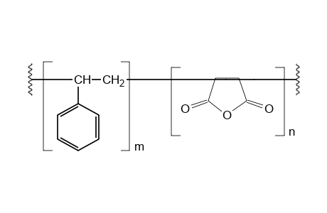 Styrene/maleic anhydride copolymer, partial methyl ester