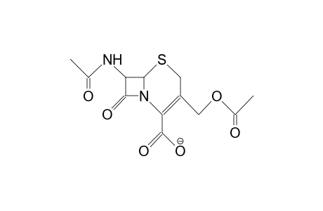 7-Acetamido-cephalosporanic acid, anion