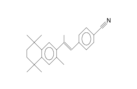 1-(4-Cyano-phenyl)-trans-2-(1,1,4,4,6-pentamethyl-tetralinyl-7)-propene