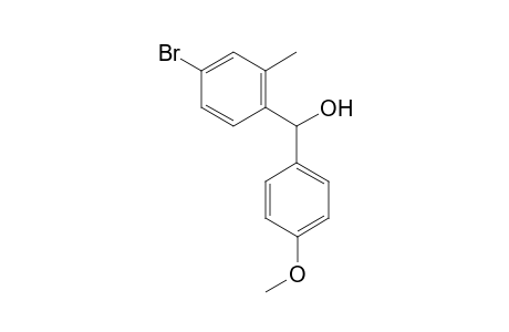 (4-bromo-2-methylphenyl)(4-methoxyphenyl)methanol