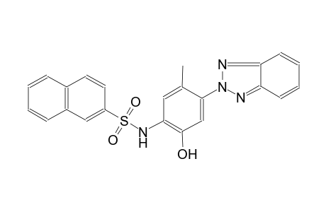 N-[4-(2H-1,2,3-benzotriazol-2-yl)-2-hydroxy-5-methylphenyl]-2-naphthalenesulfonamide