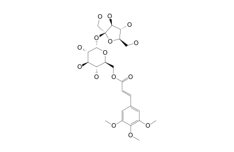 SIBIRICOSE-A2;6-O-3,4,5-TRIMETHOXYCINNAMOYL-SUCROSE