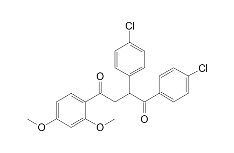 1,2-bis(4-chlorophenyl)-4-(2,4-dimethoxyphenyl)butane-1,4-dione