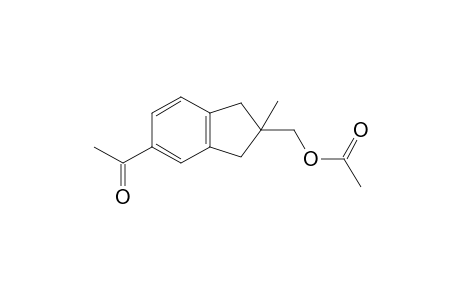 1-[2'-(Acetoxymethyl)-2',3'-dihydro-2'-methyl-1H-inden-5'-yl]-ethanone