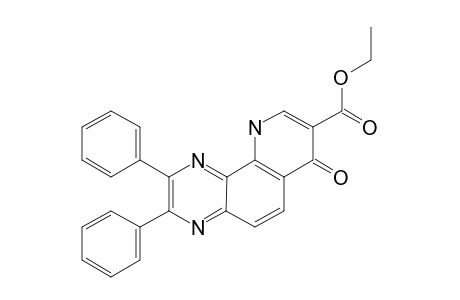 7-OXO-2,3-DIPHENYL-7,10-DIHYDROPYRIDO-[2.3-F]-QUINOXALINE-8-CARBOXYLIC-ACID_ETHYLESTER