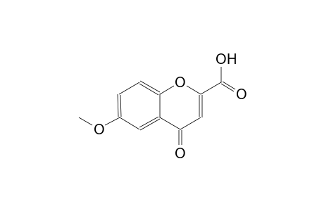 4H-1-benzopyran-2-carboxylic acid, 6-methoxy-4-oxo-