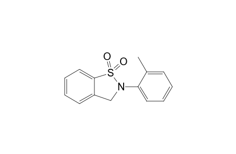 2-(2-Methylphenyl)-1,2-benzothiazole 1,1-dioxide