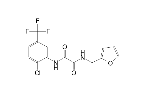 N~1~-[2-chloro-5-(trifluoromethyl)phenyl]-N~2~-(2-furylmethyl)ethanediamide