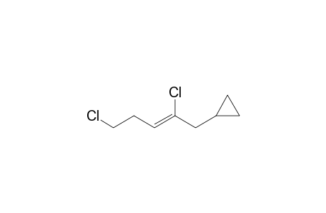 Cyclopropane, (2,5-dichloro-2-pentenyl)-