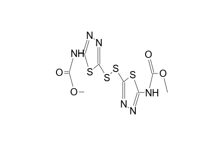 bis(2-methoxycarbonylamino-1,3,4-thiadiazol-5-yl)disulphide