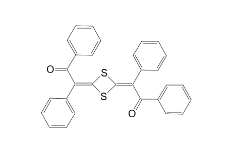 Ethanone, 2,2'-(1,3-dithietane-2,4-diylidene)bis[1,2-diphenyl-