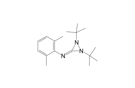 [1',2'-bis(t-Butyl)diaziridin-3'-ylidene](2",6"-dimethylphenyl)amine