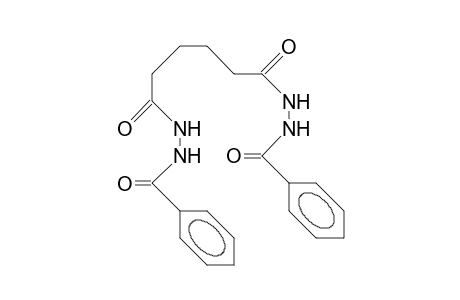 N,N'-Dibenzoyl-adipic acid, dihydrazide
