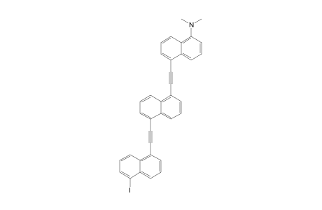 5-({5-[(5-Iodo-1-naphthyl)ethynyl]-1-naphthyl}ethynyl)-N,N-dimethylnaphthalen-1-amine